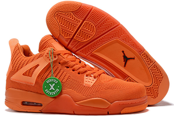 Air Jordan 4 Flyknit Orange